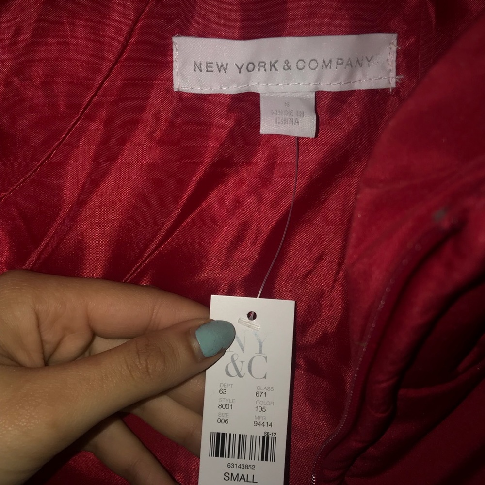 NWT Red Puffy Vest